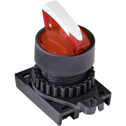 TruComponents 660029 Selector Toggle Red 2 x 45 &#xB0;