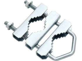 Uchwyt cybant do łaczenia masztów 6x15cm