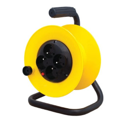 Zwijak bębnowy 4-gniazda z/u z zabezpieczeniem termicznym /mały/ ZB1-40