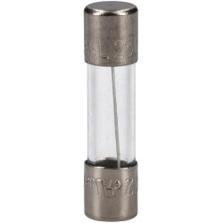 R-TECH 260077 5X20mm 6.3A 250VAC glass fuse time lag fuse