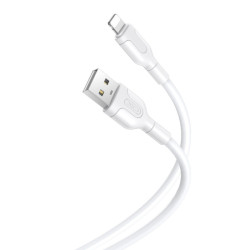 Kabel USB-Lightning 1m 2,1A biały NB212 T-90663 GSM117357 XO