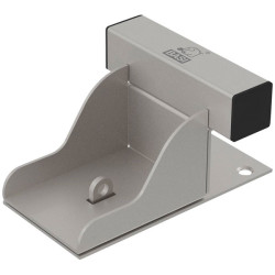 Basi 1200-0100 Door extra bar lock Steel Silver High Security