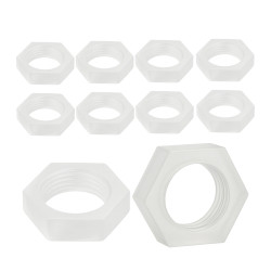 Nakrętka Nylonowa M3 - 10 szt - do śrub nylonowych