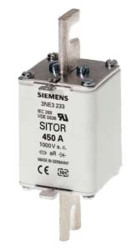 Bezpiecznik z naciętymi wyprowadzeniami 80A 1kV NH1 aR Siemens