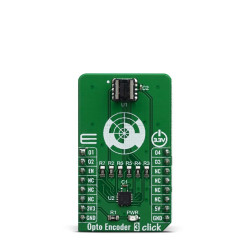 Zestaw rozwojowy czujników, Mikroe-3710, Zestaw uruchomieniowy, Opto Encoder 3 Click