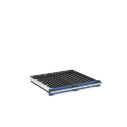 Zestaw przegródek Ściana działowa Szary Polipropylen for use with Szuflady, Dimensions800 X 750 X 75mm Bott