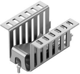 Clip-on heatsink, (L x W x H) 26 x 13 x 16 mm, 21.2 K/W, solderable surface, 10151080