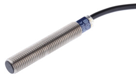 Czujnik zbliżeniowy M8 Indukcyjny 2.5 mm Telemecanique Sensors Wpuszczany 12 → 48 V dc długość 51mm Gwintowany