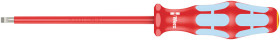 Wkrętak izolowany rozmiar końcówki: 4 mm, grot Płaska Wera Wkrętak izolowany