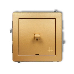 DECO Łącznik krzyżowy w stylu amerykańskim złoty 29DWPUS-6