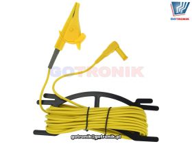 UT-L58A przewód pomiarowy 10 metrów krokodyl żółty