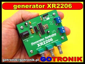 XR2206 generator funkcyjny wersja ARK