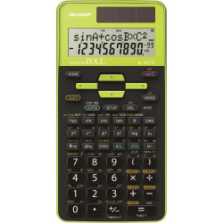 Sharp 82-EL531TG-GR Calculator Green Scientific 272 Functions Dual Power