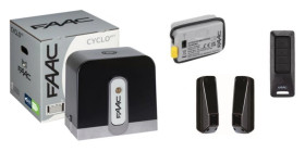 Zestaw Cyclo 24V - C721 Faac - napęd do bramy przesuwnej do 800kg FDS