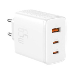 Baseus OS-Cube Pro P10152301213-00 65W szybka ładowarka sieciowa z 2 gniazdami USB-C PD oraz USB