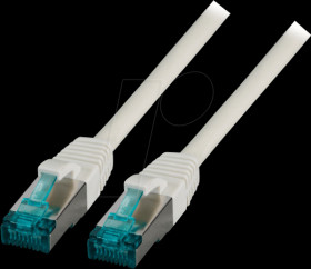 MK6001.0,15G Patch cable, S/FTP, Cat.6A, 0,15 m, grey
