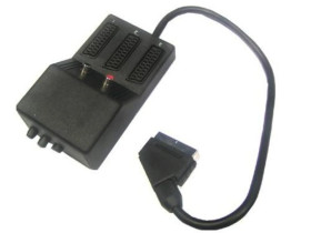 Rozgałęźnik Euro 1/3 +2*RCA