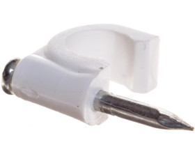 Uchwyt kablowy okrągły fi 7mm FLOP-7 27.07 /100szt./