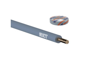 Przewód DY 1,5 mm2 szary (450/750V) jednożyłowy drut H07V-U (krążki 100m) 172105029C0100 NKT