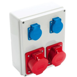 VIPLAST Rozdzielnica Gniazdo 32/5 + 16/5 + 2x250V