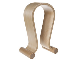 Stojak na słuchawki Maclean, drewniany, kolor jasny dąb, MC-815O