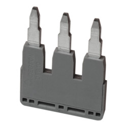 Mostek wtykowy 3-biegunowy do złączek szynowych DS10 DGN DFB10-03P-11-00A(H)