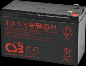 GP1272F1 Rechargeable lead fleece battery, 12 V, 7.2 Ah, standby UPS