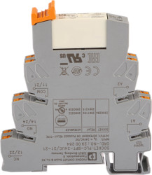 Przekaźnik z interfejsem 24V ac/dc Phoenix Contact DPDT Szyna DIN bieguny 2 Śruba