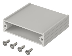 Bopla F 516-50 (97151050) - profil aluminiowy półotwarty (55,3 x 16,4 x 50 mm)