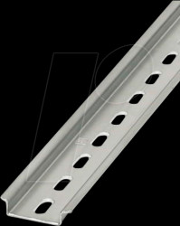 1207639 DIN rail, 35 x 7.5 , 250 mm