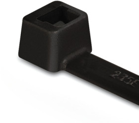 Cable tie, PA, (L x W) 387 x 7.6 mm, bundle-Ø 3 to 100 mm, black, -40 to 85 °C, 111-12010