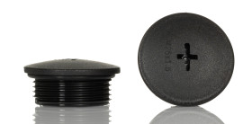 Zaślepka M25 Tworzywo sztuczne Czarny Alpha Wire Gwintowany