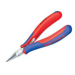 Knipex 35 32 115 SB Electronics Round Jaw Pliers Multi-Component Grip 115mm