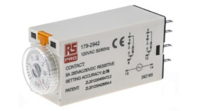 Przekaźnik Czasowy Zwłoczny Jednofunkcyjny 0.1 › 3Min Dpdt 2-Stykowy Dpdt...