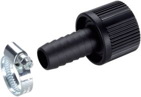 Końcówka do węża ssącego 19 mm (3/4") GARDENA 1723-20, czarny, 20 mm (3/4") Ø, 30,3 mm (1") IG