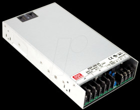 RSP-500-24 Switching power supply, slim, 504 W, PFC, 24 V/21 A