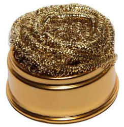 CZYŚCIK DO CZYSZCZENIA GROTÓW LUTOWNIC Z PODSTAWKĄ METALOWĄ LUT00539