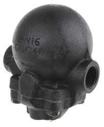 Oddzielacz skroplin, BSP żeńskie 1 cal, orientacja: Pionowa, maks. ciśnienie: 10 barów, Żeńskie