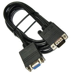 Kabel do mon. HDB15M/F 2,0m SVGA ICIDU