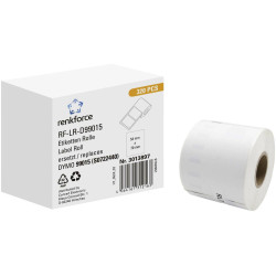 Renkforce Rf-6027794 Label Roll Paper White 70X54mm 320 Pcs Permanent Adhesive