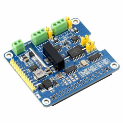 2-Channel Isolated CAN FD Expansion HAT for Raspberry Pi