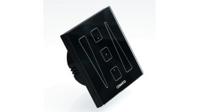 Wyłącznik Dotykowy Szklany Panel Sterujący Dali-2 Iqswitch.103Ds Czarny Comatiq