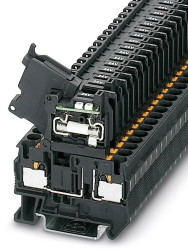 Zacisk szynowy bezpiecznika Phoenix Contact 3207908 szybkozłącze 50 szt.