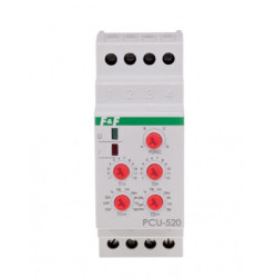 PCU-520UNI Przekaźnik czasowy 2P 8A 0,1sek-576h 12-264V AC/DC wielofunkcyjny