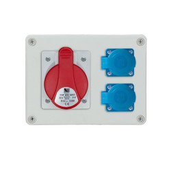 Rozdz Gn.32/5 230Vx2 IP44 R-BOX190 PAWBOL B.1603