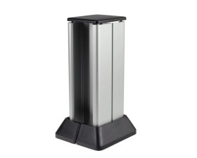 Simon Connect Minikolumna ALC dwustronna 8xK45 anodyzowane aluminium ALC322/8/14