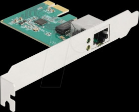 88100 Network card, PCI Express, 2.5 Gigabit Ethernet, 1x RJ45