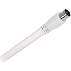 Antena radiowa kablowa FM typu T pasywna do 108 MHz