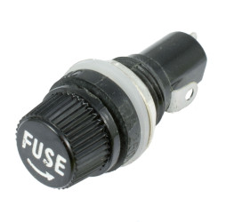 5.2 x 20mm Round Fuse Holder 10A