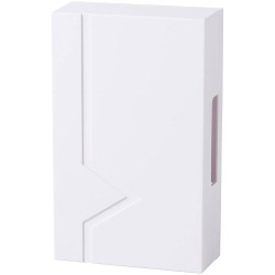 Heidemann 70160 Tebas Chime 8V 82dB Pure White Volume &amp; Lighting Compatible